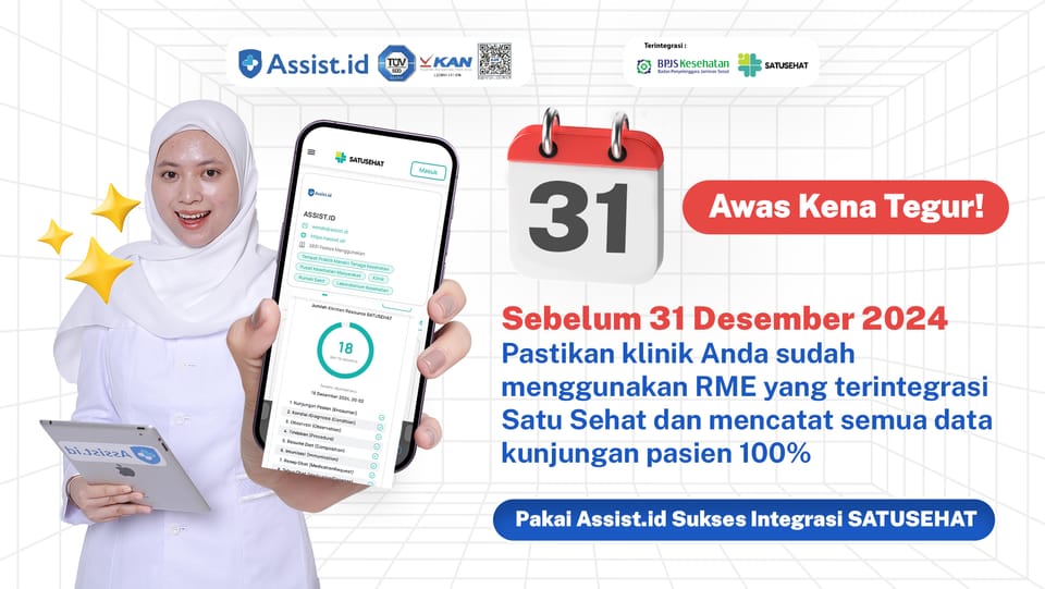 Awas Kena Tegur Kemenkes! Wajib Kirim Data SATUSEHAT Minimal 50%