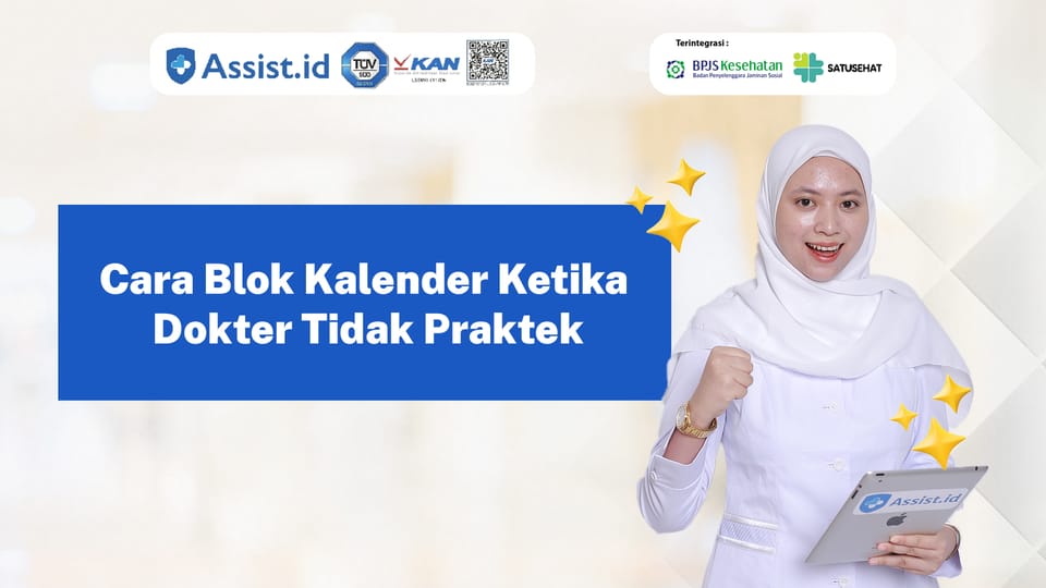 Cara Blok Kalender Ketika Dokter Tidak Praktek