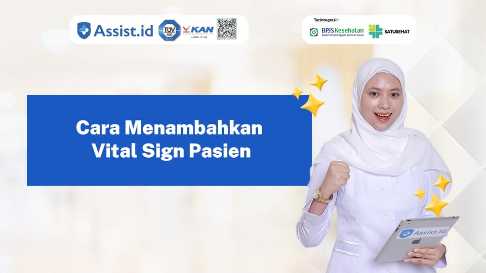 Cara Menambahkan Vital Sign Pasien